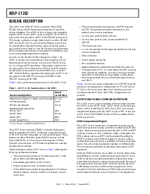 浏览型号ADSP-21261的Datasheet PDF文件第4页