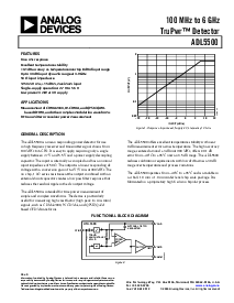 浏览型号ADL5500的Datasheet PDF文件第1页