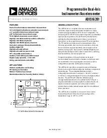 浏览型号ADIS16201的Datasheet PDF文件第1页