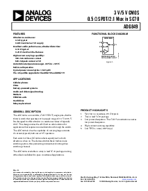 浏览型号ADG849的Datasheet PDF文件第1页