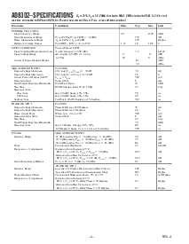 浏览型号AD8302的Datasheet PDF文件第2页