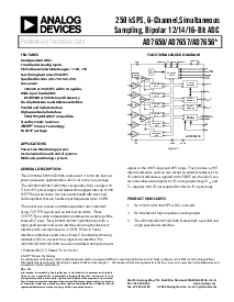 浏览型号AD7656的Datasheet PDF文件第1页