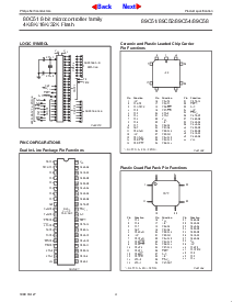 浏览型号P89C58BP的Datasheet PDF文件第4页