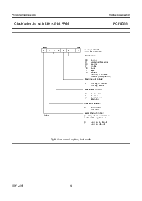 浏览型号PCF8583P的Datasheet PDF文件第10页