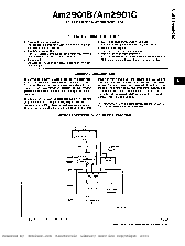 浏览型号AM2901BPC的Datasheet PDF文件第1页