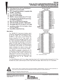 浏览型号TPS2206IDBR的Datasheet PDF文件第1页