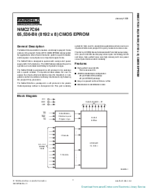 浏览型号NMC27C64Q150的Datasheet PDF文件第1页