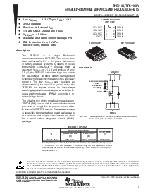 浏览型号TPS1100的Datasheet PDF文件第1页