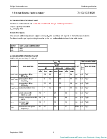 浏览型号74HC4020的Datasheet PDF文件第6页