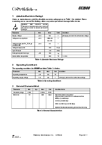 浏览型号CC2500的Datasheet PDF文件第6页