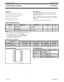 浏览型号74LVC32AD的Datasheet PDF文件第2页