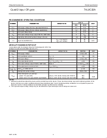 浏览型号74LVC32AD的Datasheet PDF文件第4页