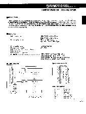 浏览型号SRM20256LM10的Datasheet PDF文件第1页
