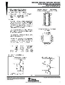 浏览型号74LS541的Datasheet PDF文件第1页