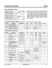 浏览型号X1288V14-2.7A的Datasheet PDF文件第5页