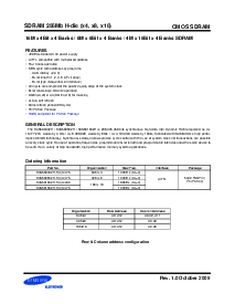 浏览型号K4S561632H的Datasheet PDF文件第3页