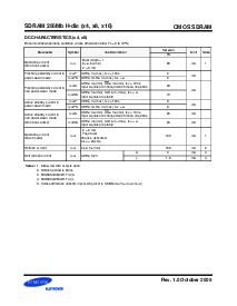 浏览型号K4S561632H的Datasheet PDF文件第8页