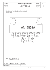 浏览型号AN17831A的Datasheet PDF文件第3页