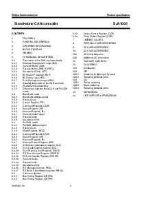 浏览型号SJA1000T的Datasheet PDF文件第2页