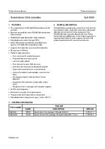 浏览型号SJA1000T的Datasheet PDF文件第3页