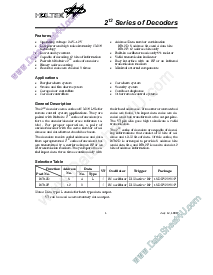 浏览型号HT-12F的Datasheet PDF文件第1页