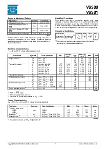 浏览型号V6300的Datasheet PDF文件第2页