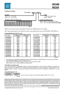 浏览型号V6300的Datasheet PDF文件第5页