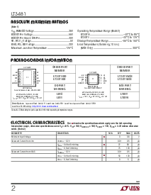 浏览型号LT3481的Datasheet PDF文件第2页