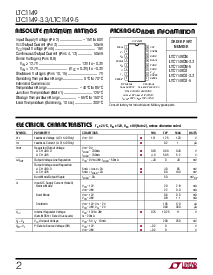 浏览型号LTC1149CS-5的Datasheet PDF文件第2页