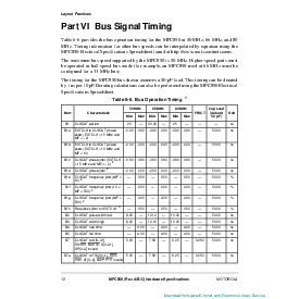 浏览型号XPC850SRZT50BU的Datasheet PDF文件第12页