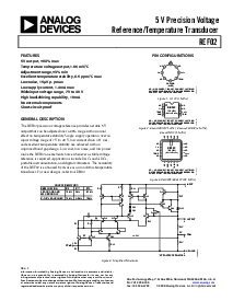 浏览型号REF02的Datasheet PDF文件第1页