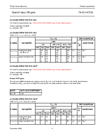 浏览型号74HC32的Datasheet PDF文件第5页