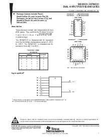 浏览型号SN74HC21N的Datasheet PDF文件第1页