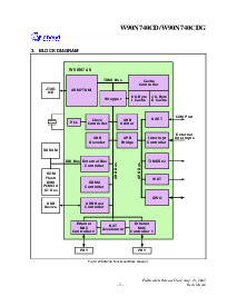 浏览型号W90N740CD的Datasheet PDF文件第8页