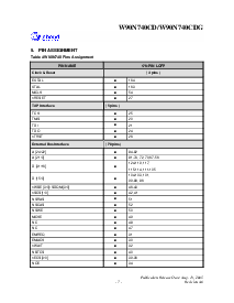 浏览型号W90N740CD的Datasheet PDF文件第10页