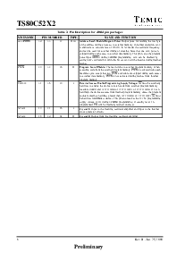 浏览型号TS80C32X2-MCBR的Datasheet PDF文件第6页