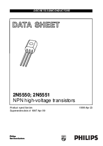 浏览型号2N5551的Datasheet PDF文件第1页