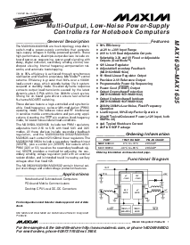 浏览型号MAX1632的Datasheet PDF文件第1页