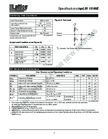 浏览型号ISPLSI1016E的Datasheet PDF文件第4页