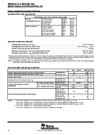 浏览型号M430F1232的Datasheet PDF文件第16页