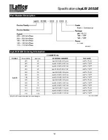 浏览型号ISP2032E的Datasheet PDF文件第14页