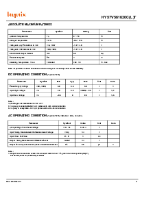 浏览型号HY57V561620CT-H的Datasheet PDF文件第4页