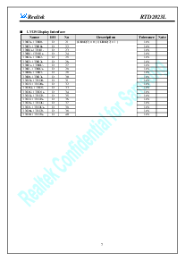 浏览型号RTD2023L的Datasheet PDF文件第7页