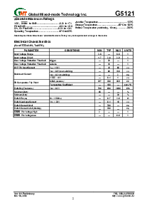 浏览型号G5121的Datasheet PDF文件第2页