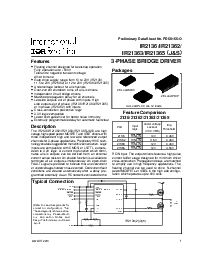 浏览型号IR2136S的Datasheet PDF文件第1页