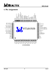 浏览型号RTL8305SB的Datasheet PDF文件第5页