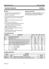 浏览型号TDA4665T的Datasheet PDF文件第2页