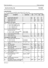 浏览型号TDA4665T的Datasheet PDF文件第5页