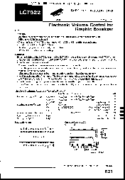 浏览型号LC7522的Datasheet PDF文件第1页