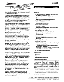 浏览型号ISL6225CA-T的Datasheet PDF文件第1页